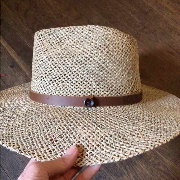 New  ! Wyeth Rare Natural Straw Rancher Hat - Picture 3 of 6